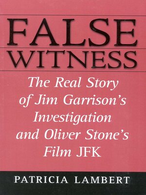 cover image of False Witness